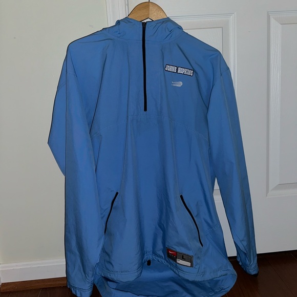 Nike Other - Nike John Hopkins Lacrosse Windbreaker Men’s L Blue